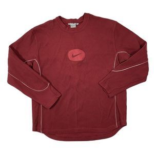 Vintage 90’s Nike Crew Neck - Red - XL Sweater